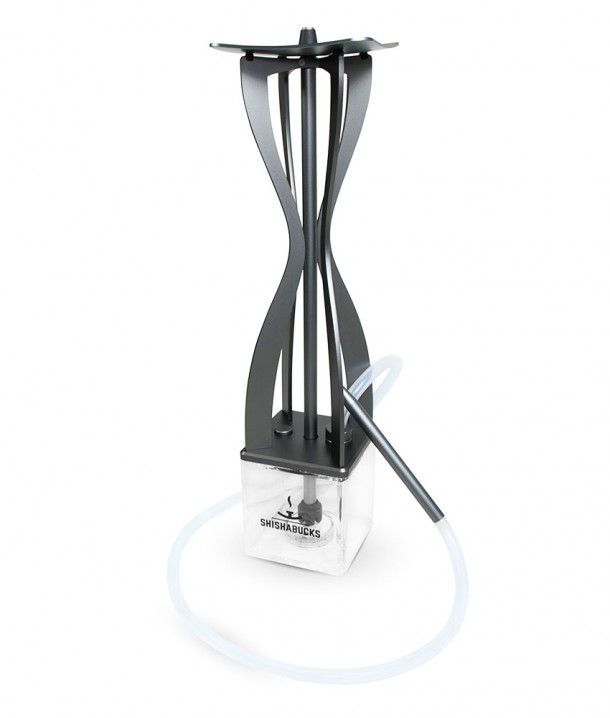 Cloud One modern hookah from Anodized Aluminum