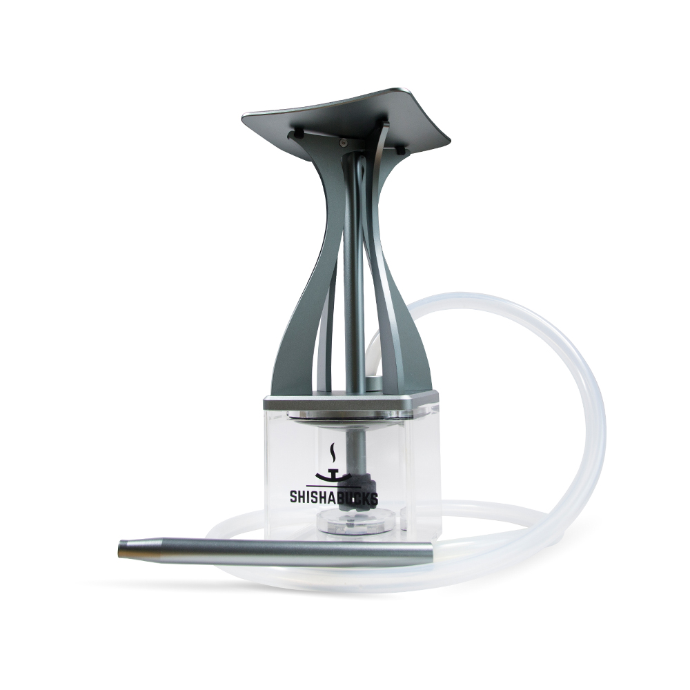 Cloud Mini modern hookah from Anodized Aluminum