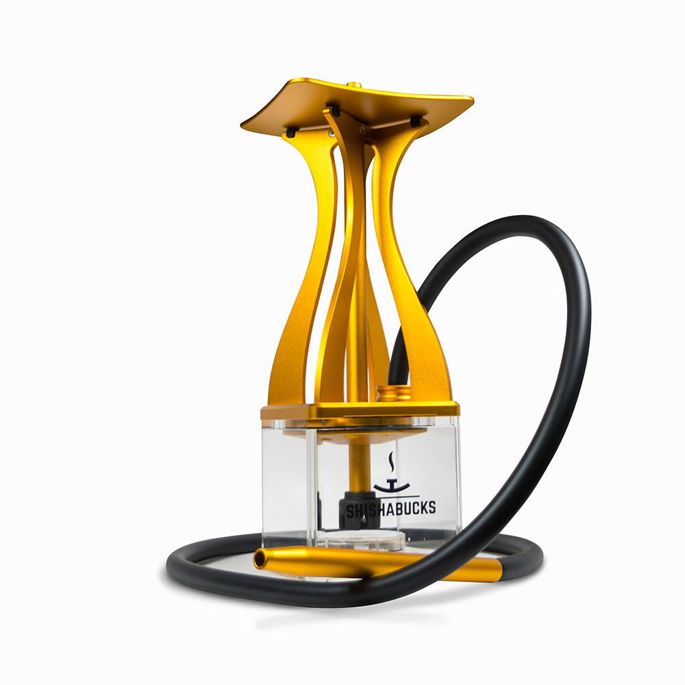 Cloud Mini modern hookah from Anodized Aluminum