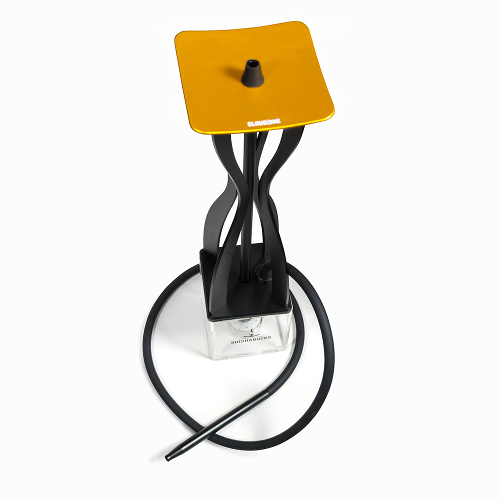 Cloud One modern hookah from Anodized Aluminum