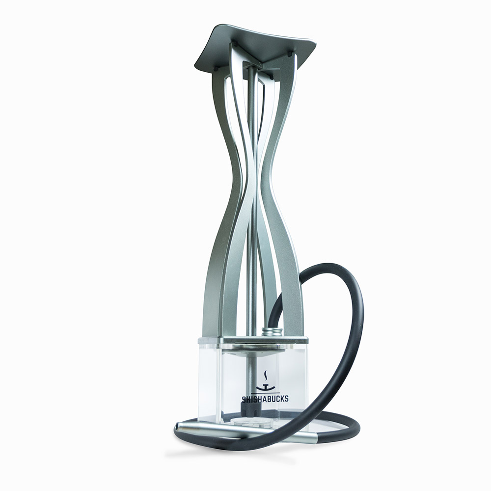 Cloud One modern hookah from Anodized Aluminum