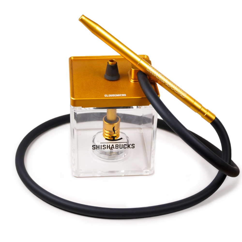 Cloud Micro cube hookah from Anodized Aluminum