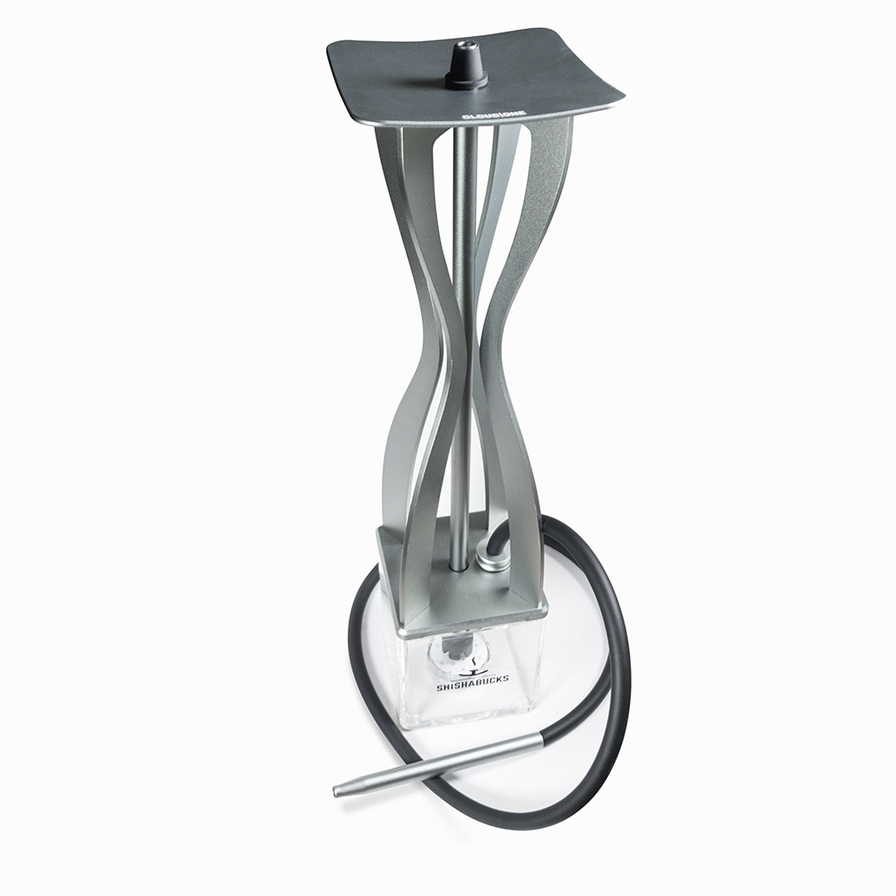 Cloud One modern hookah from Anodized Aluminum